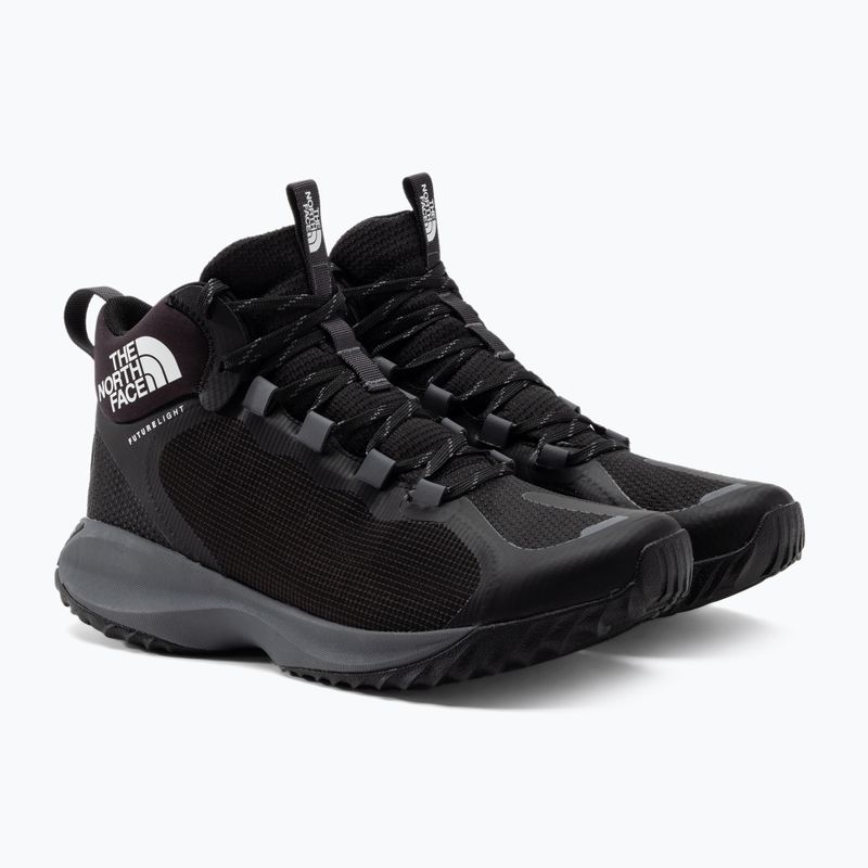 Scarponi da trekking da uomo The North Face Wayroute Mid Futurelight nero/grigio vanadis 5
