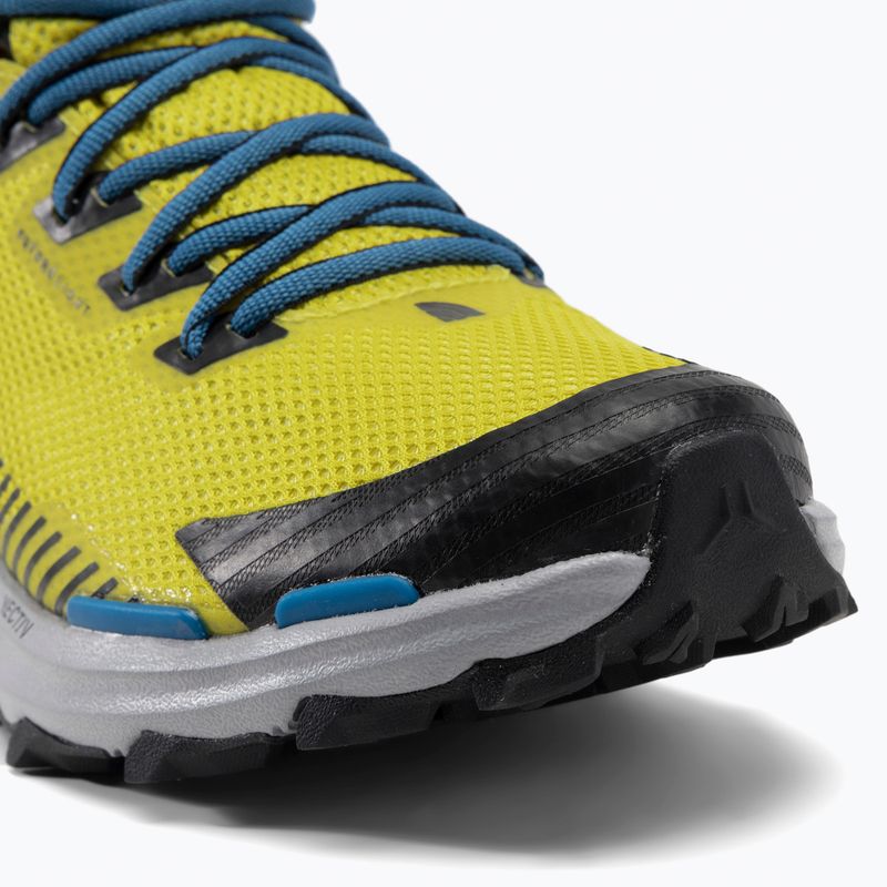 Scarpe da trekking da uomo The North Face Vectiv Fastpack Mid Futurelight giallo acido/nero 7