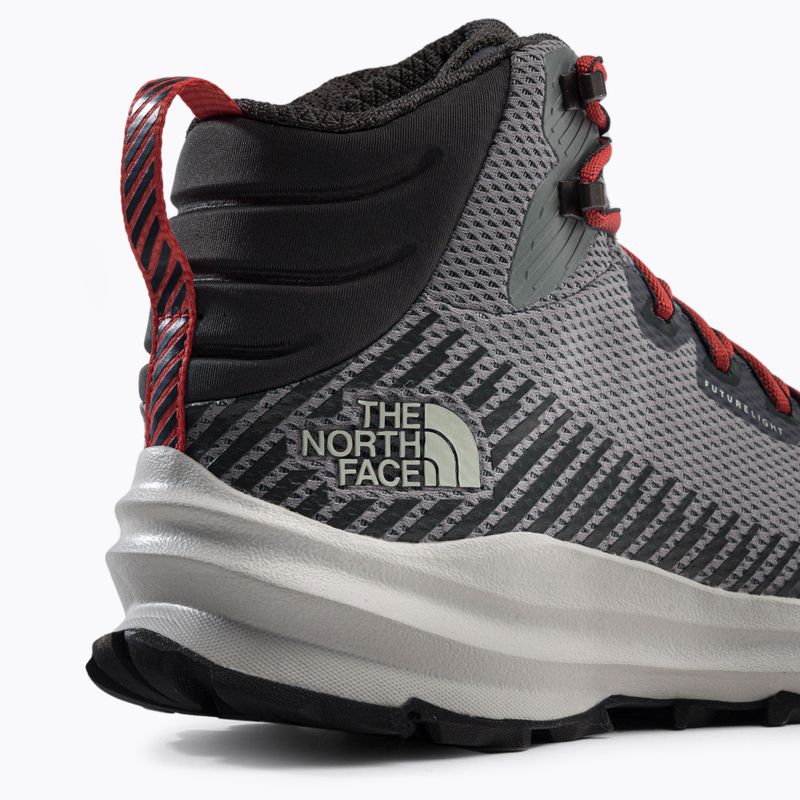 Scarpe da trekking da uomo The North Face Vectiv Fastpack Mid Futurelight meld grey/asphalt grey 7