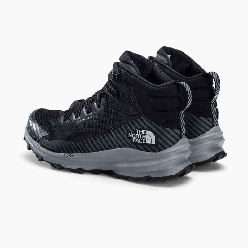 Scarpe da trekking da uomo The North Face Vectiv Fastpack Mid Futurelight nero/grigio vanadis 3