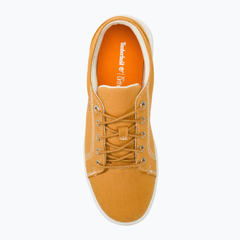 Timberland Seneca Bay Fabric Ox scarpe junior giallo abete rosso 5