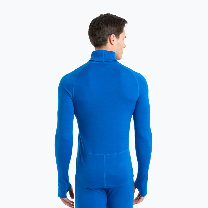 Icebreaker Merino Roll Neck termico da uomo a maniche lunghe lazurite 2