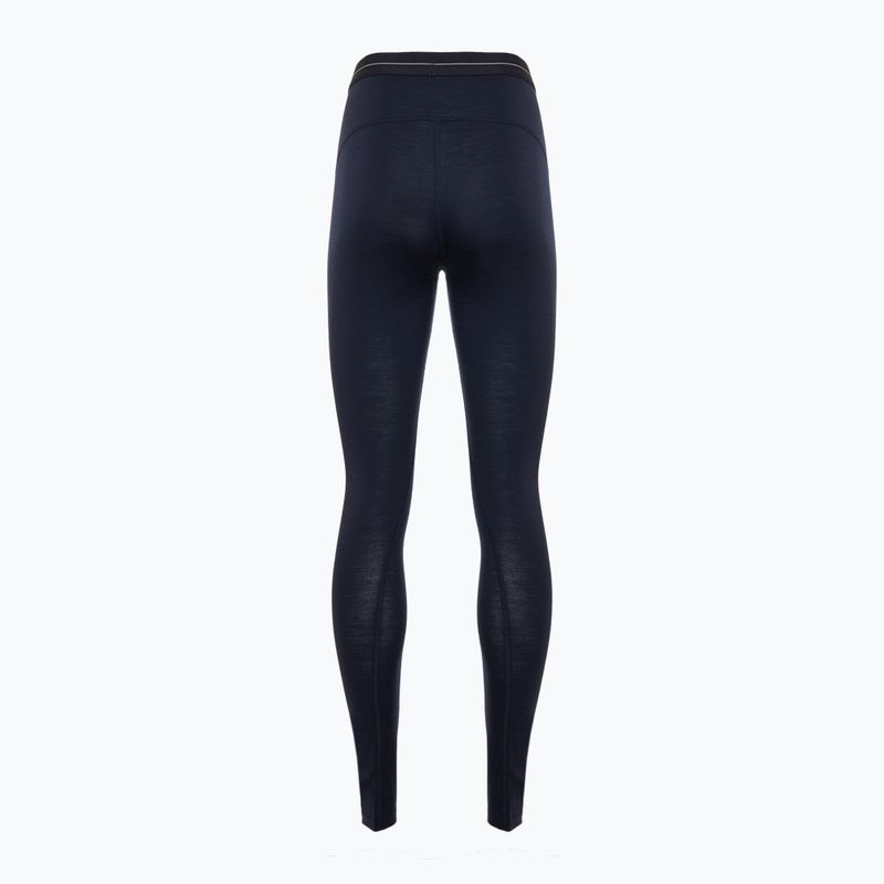 Pantaloni termici donna icebreaker 200 Oasis midnight navy 2