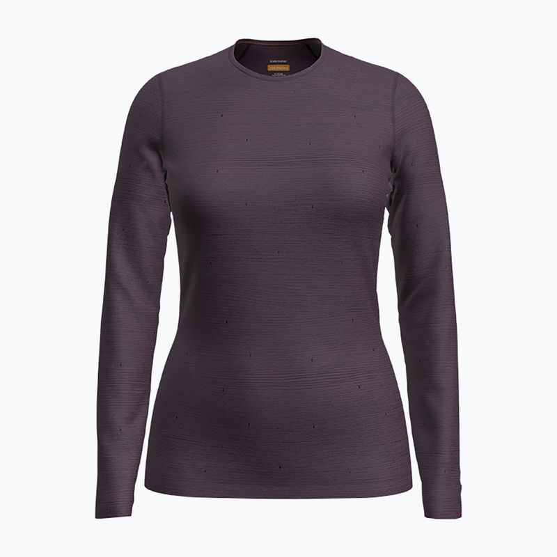Maglia termica da donna icebreaker 200 Oasis Crewe Ski Tracks nightshad/ midnightnav/aop 5