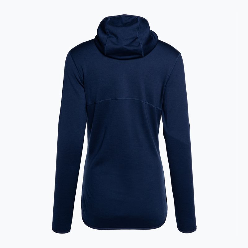 Felpa Icebreaker Merino 560 Realfleece Elemental II donna royal navy 2