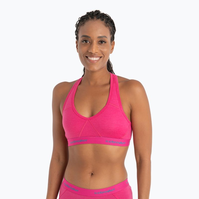 Reggiseno termico Icebreaker Sprite Racerback tempo