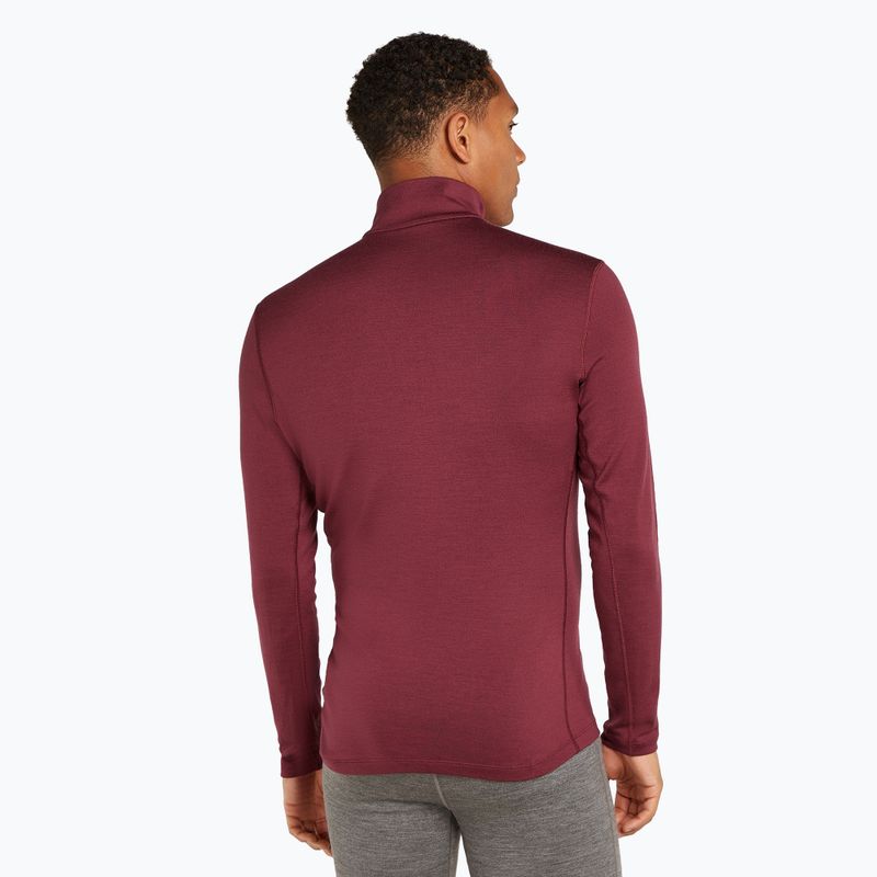 Felpa termica da uomo icebreaker 260 Tech LS Half Zip port 3