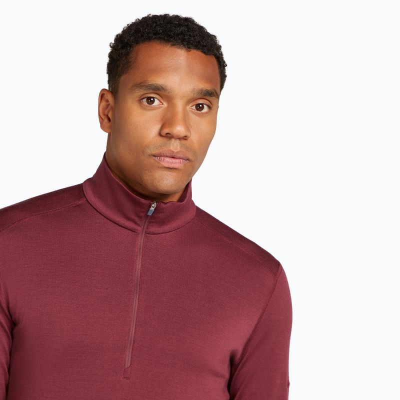 Felpa termica da uomo icebreaker 260 Tech LS Half Zip port 6