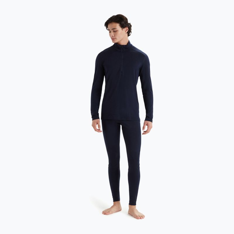 Felpa termica da uomo icebreaker Merino 200 Oasis Half Zip midnight navy 2