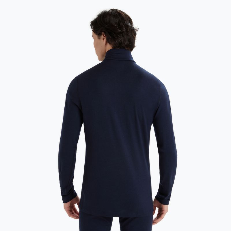 Felpa termica da uomo icebreaker Merino 200 Oasis Half Zip midnight navy 3