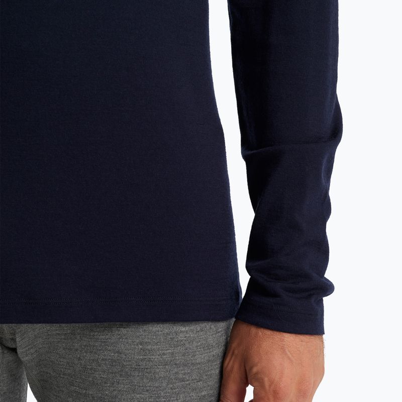 Felpa termica da uomo icebreaker Merino 200 Oasis Half Zip midnight navy 6