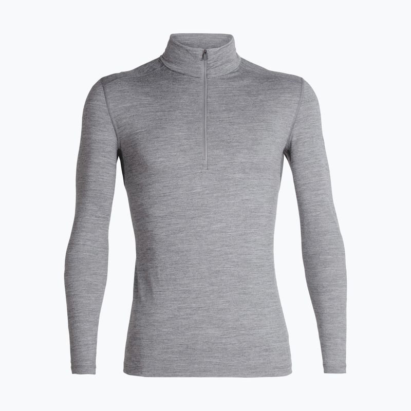 Felpa termica da uomo icebreaker Merino 200 Oasis Half Zip gritstone heather 6