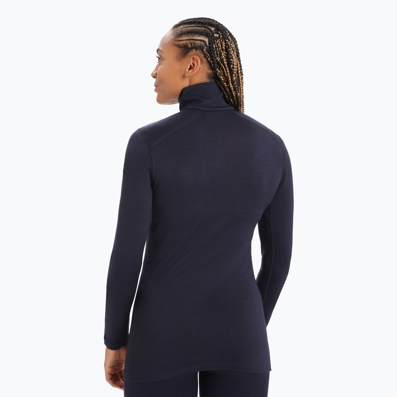 Felpa termica da donna icebreaker 260 Tech LS Half Zip midnight navy 3