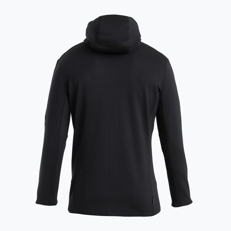 Uomo Icebreaker Merino 260 Quantum IV Zip Hoodie nero 8