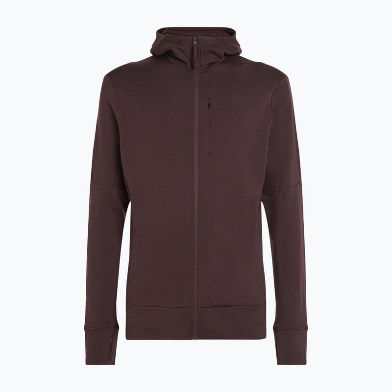 Felpa con cappuccio Icebreaker Merino 260 Quantum IV Zip Uomo agrodolce 11