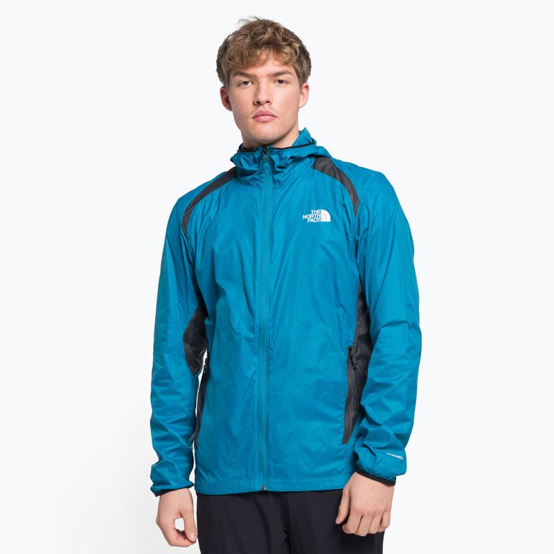 Giacca softshell da uomo The North Face AO Wind FZ blu banff/grigio asfalto