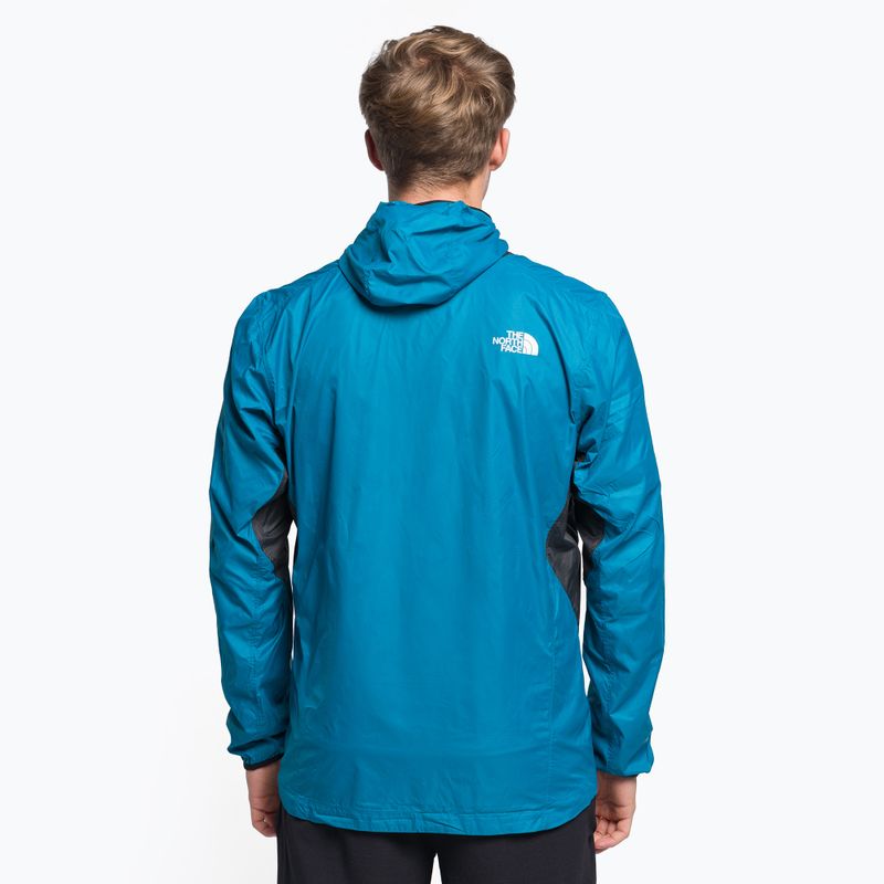 Giacca softshell da uomo The North Face AO Wind FZ blu banff/grigio asfalto 4