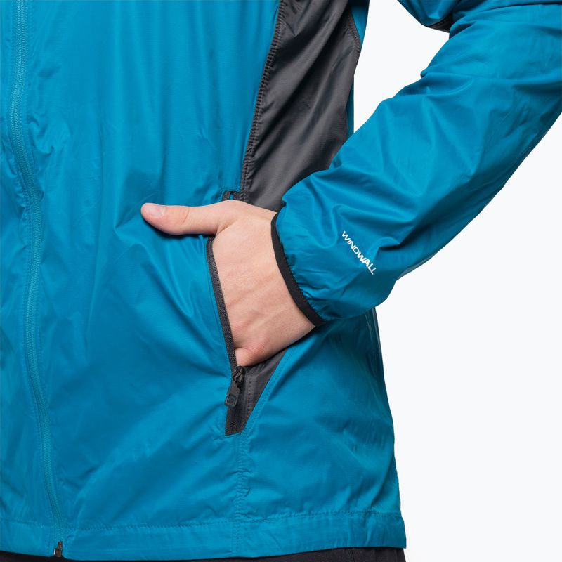 Giacca softshell da uomo The North Face AO Wind FZ blu banff/grigio asfalto 8