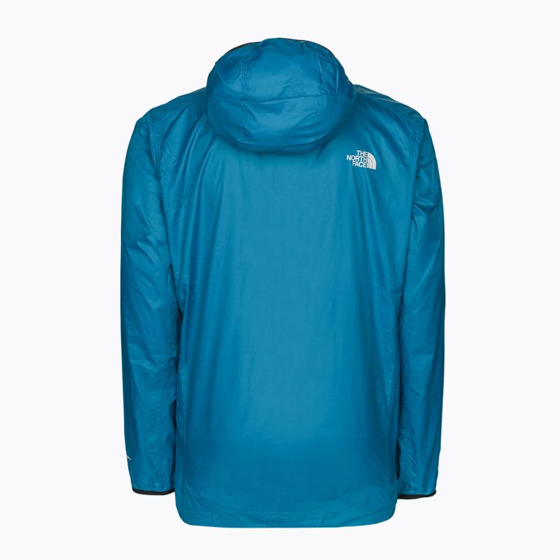 Giacca softshell da uomo The North Face AO Wind FZ blu banff/grigio asfalto 11