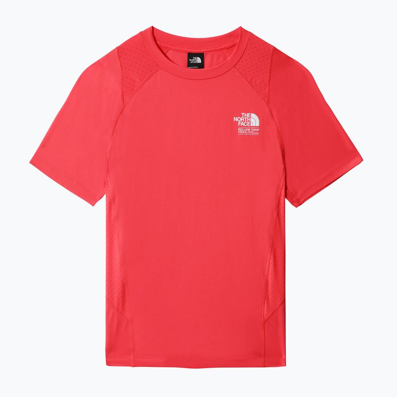 Camicia da trekking da uomo The North Face AO Graphic horizon rosso 8