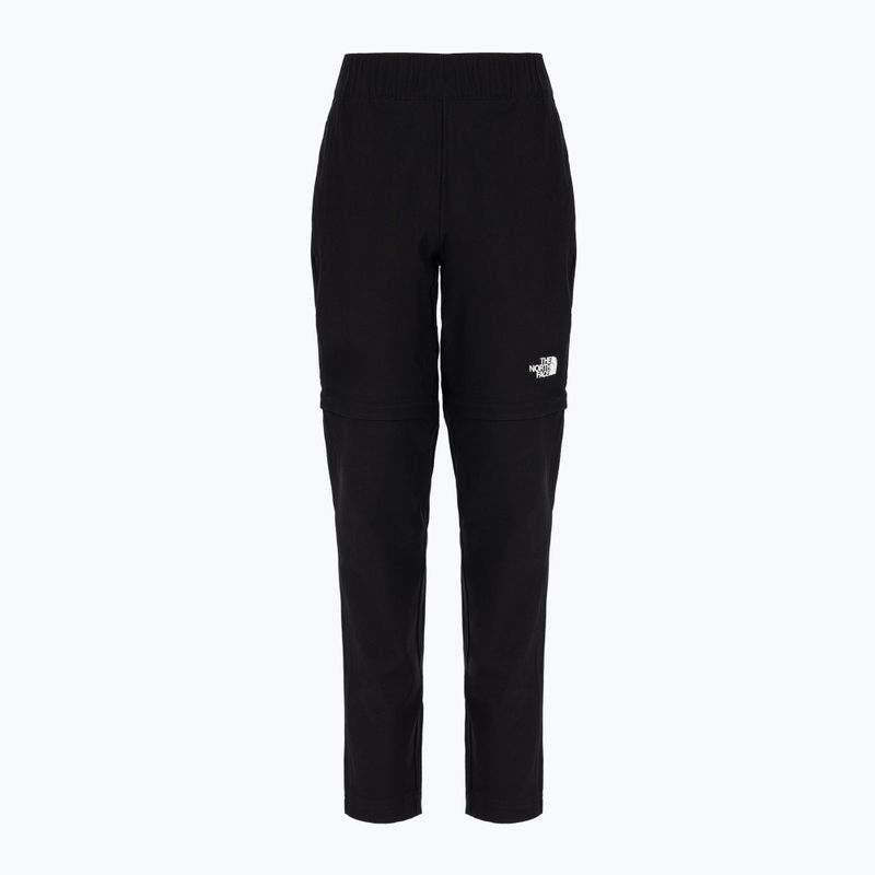 Pantaloni da trekking per bambini The North Face Exploration Convertible nero