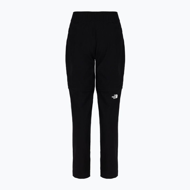 Pantaloni da trekking per bambini The North Face Exploration Convertible nero 2