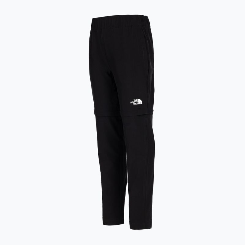 Pantaloni da trekking per bambini The North Face Exploration Convertible nero 3