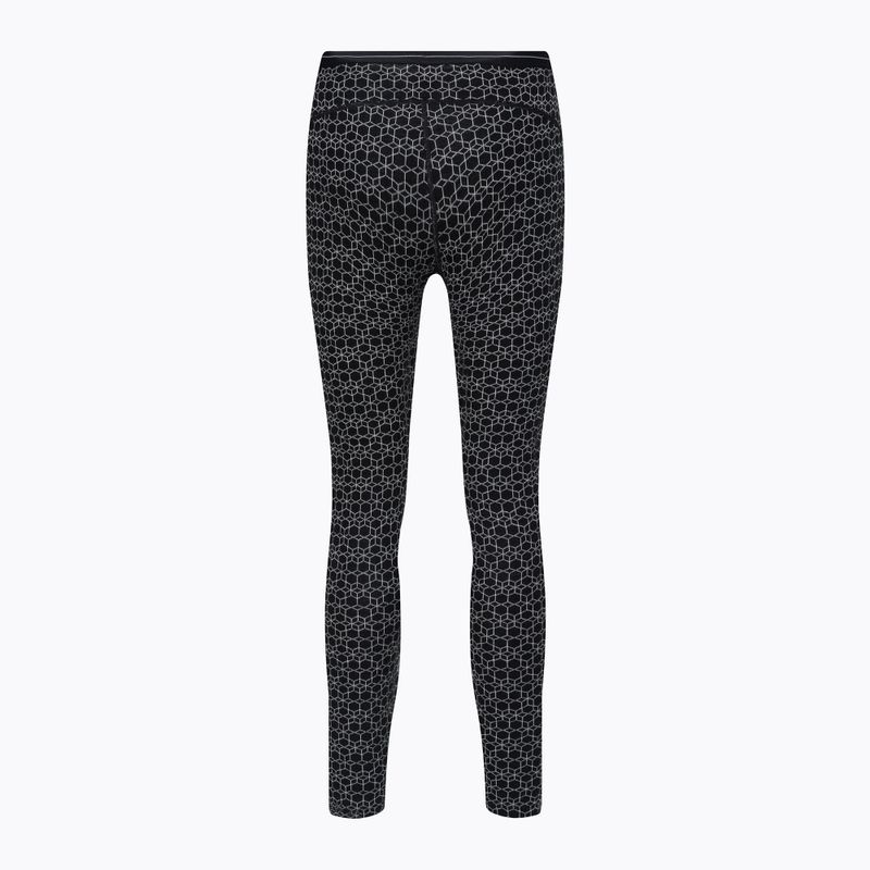 Pantaloni termici donna icebreaker 250 Vertex Alpine Geo nero/neve/j 7