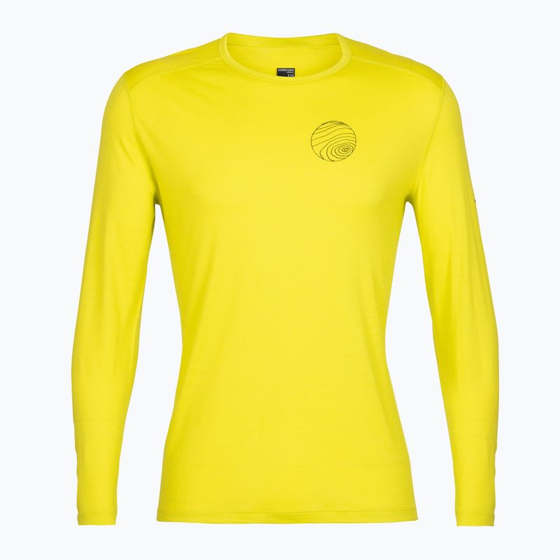 Maglia termica da uomo icebreaker 200 Oasis Crewe Alps 3D shine 6