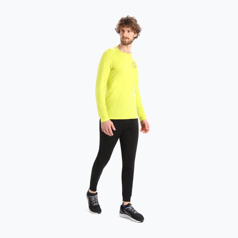 Maglia termica da uomo icebreaker 200 Oasis Crewe Alps 3D shine 2