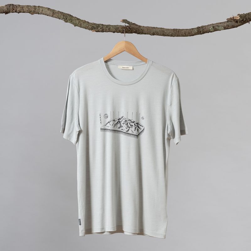 Camicia da trekking Icebreaker Tech Lite II Alps 3D ether da uomo 7