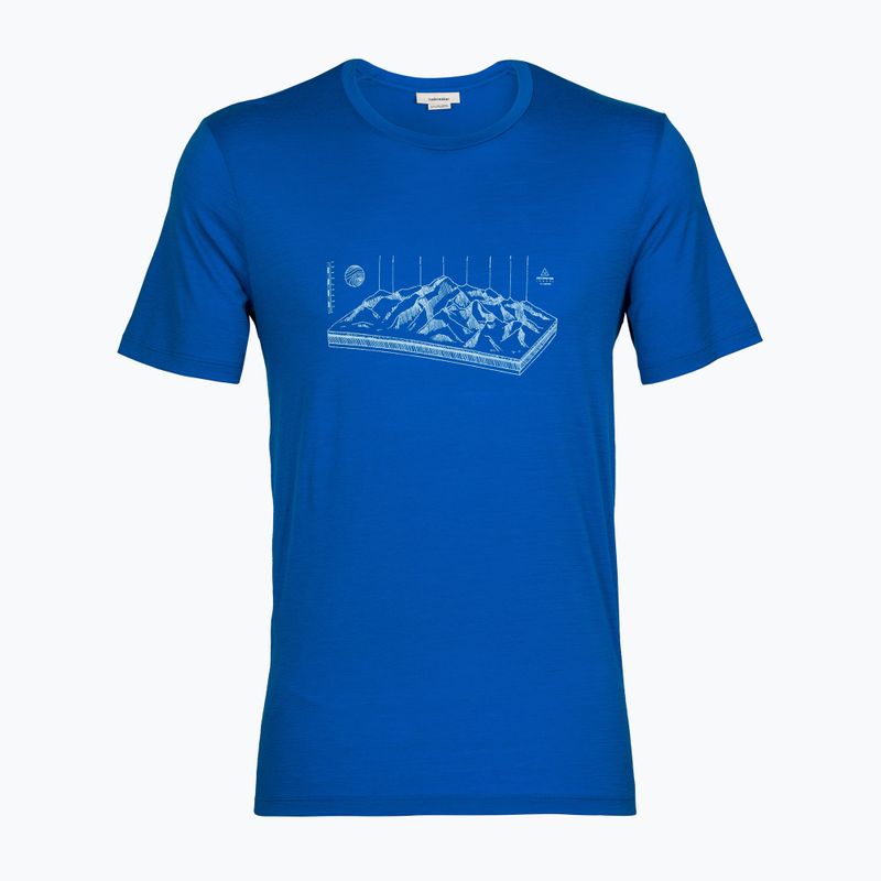 Camicia da trekking Icebreaker Tech Lite II Alps 3D uomo in lazurite 5
