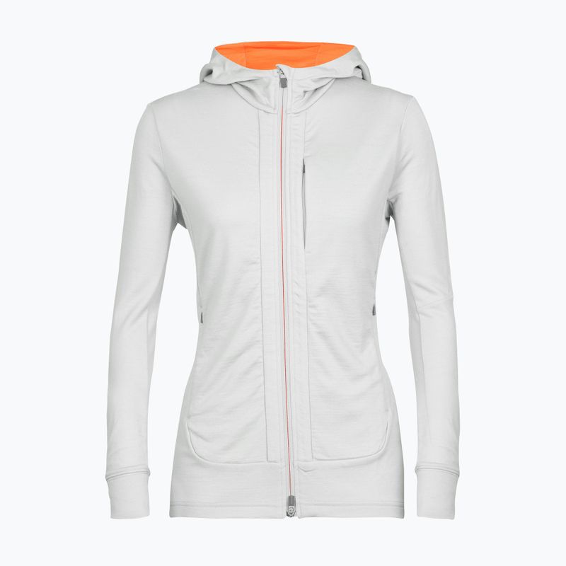 Icebreaker giacca trekking donna Quantum III Zip Hood ether/flash 9