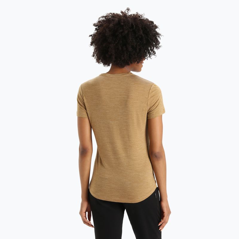 Camicia da trekking Icebreaker Sphere II clove heather da donna 3