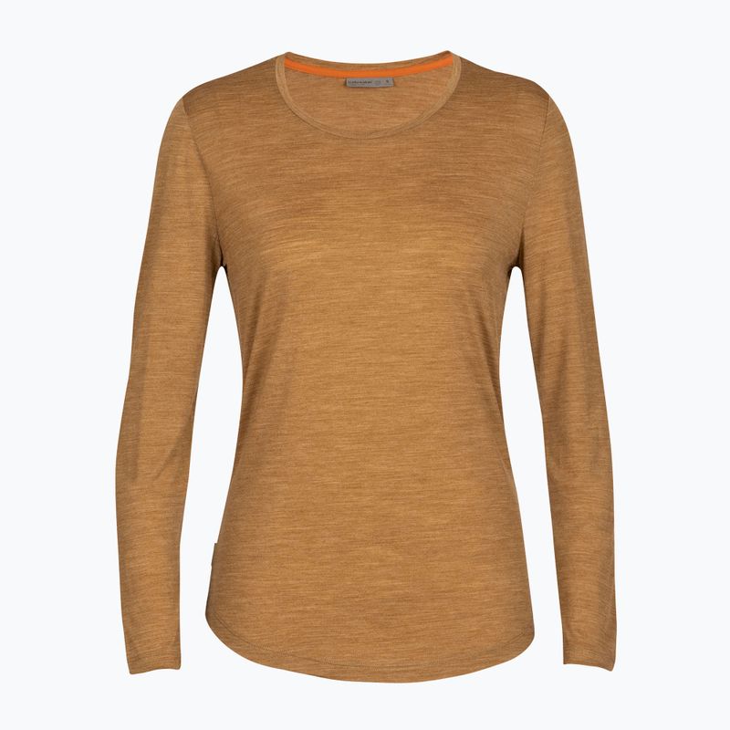 Maniche lunghe da trekking Icebreaker Sphere II clove heather da donna 6