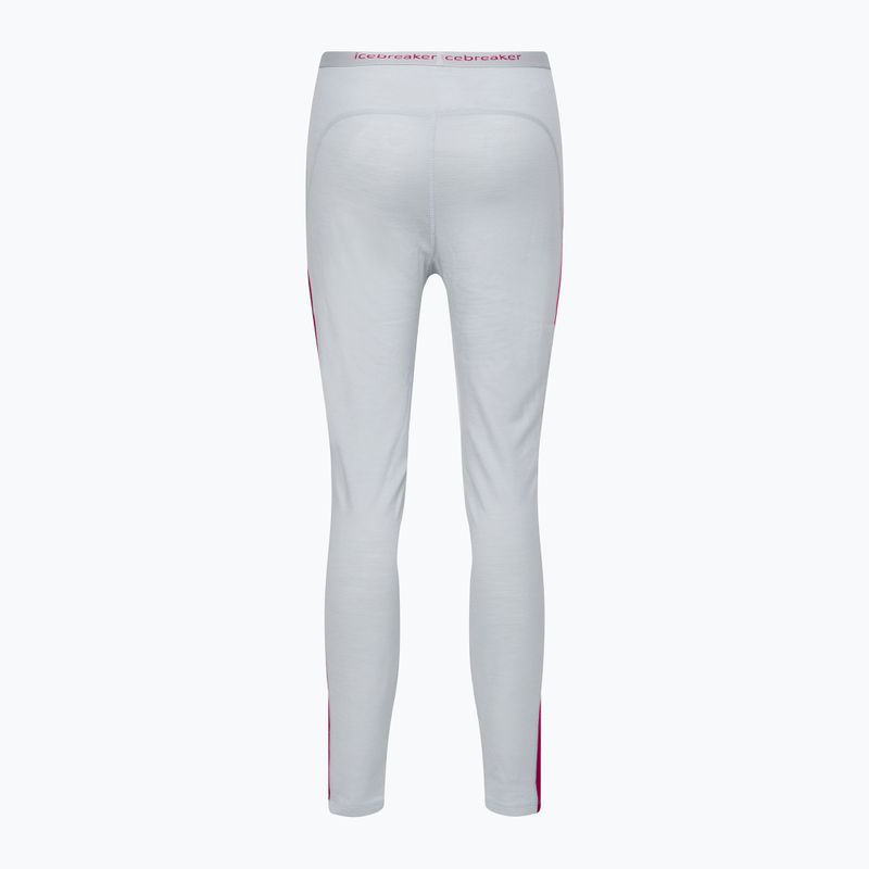 Pantaloni termici donna icebreaker 200 Oasis Sonebula ether/cherry/cb 5