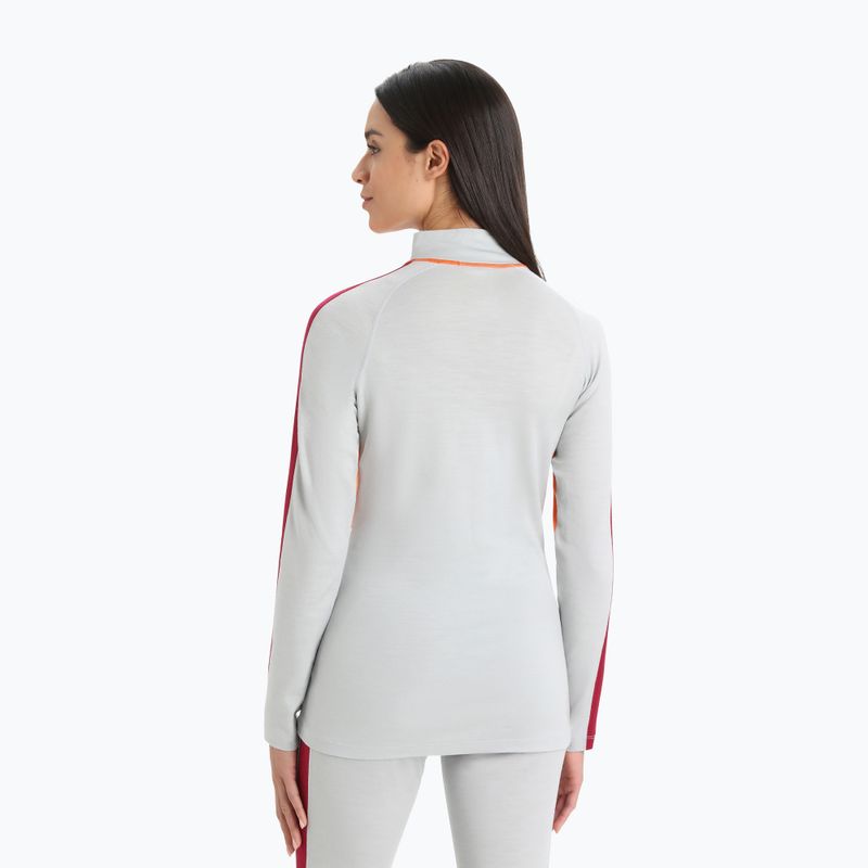 Maglia termica da donna icebreaker 200 Oasis Sonebula High Neck ether/flash/cherry/cb 3