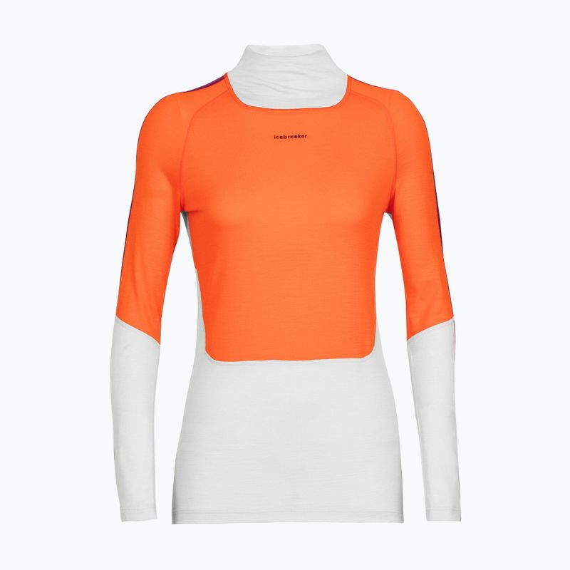 Maglia termica da donna icebreaker 200 Oasis Sonebula High Neck ether/flash/cherry/cb 5