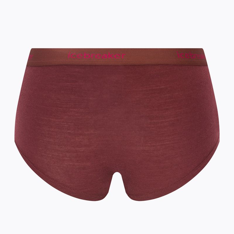 Boxer termici Icebreaker da donna Sprite Hot espresso 2
