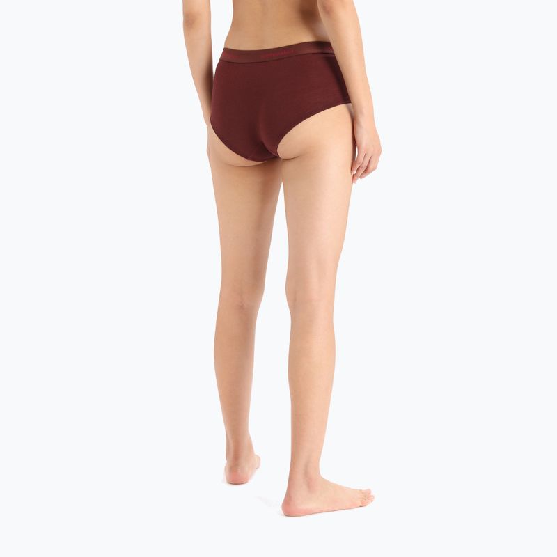 Boxer termici Icebreaker da donna Sprite Hot espresso 5
