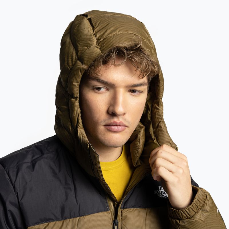 Piumino da uomo The North Face Diablo Down Hoodie oliva militare/nero 5