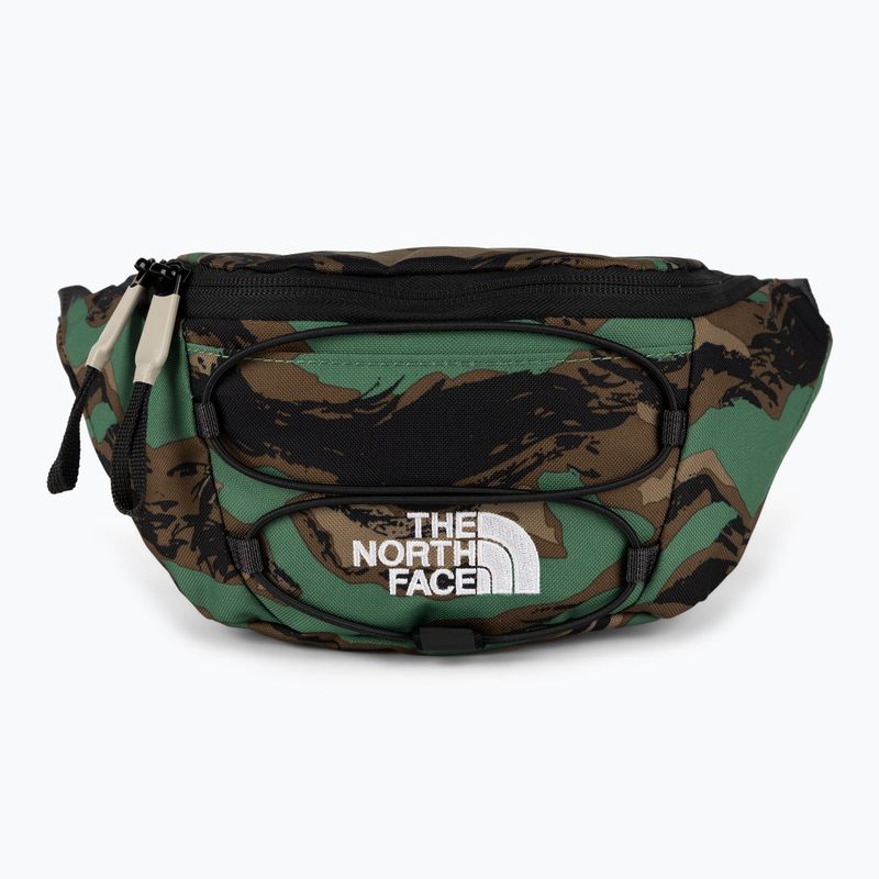 The North Face Jester Marsupio verde intenso stampato camo/grigio asfalto