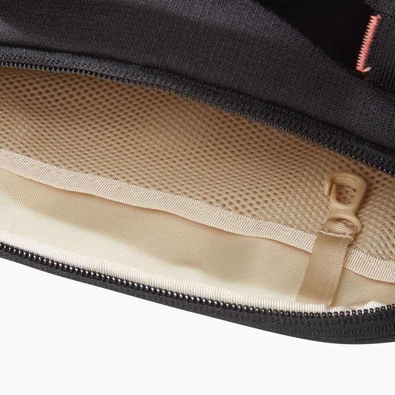 Marsupio da donna The North Face Isabella nero light heather/corallo bruciato metallizzato 4