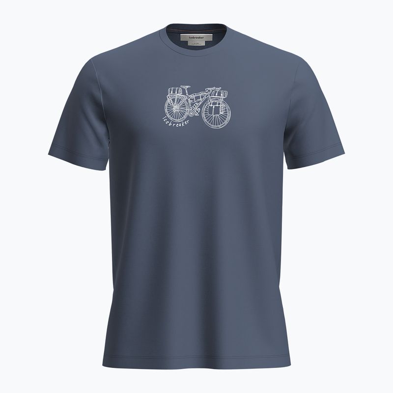 Icebreaker Merino 150 Tech Lite SS Tee Uomo Adventure Ride dawn trekking shirt
