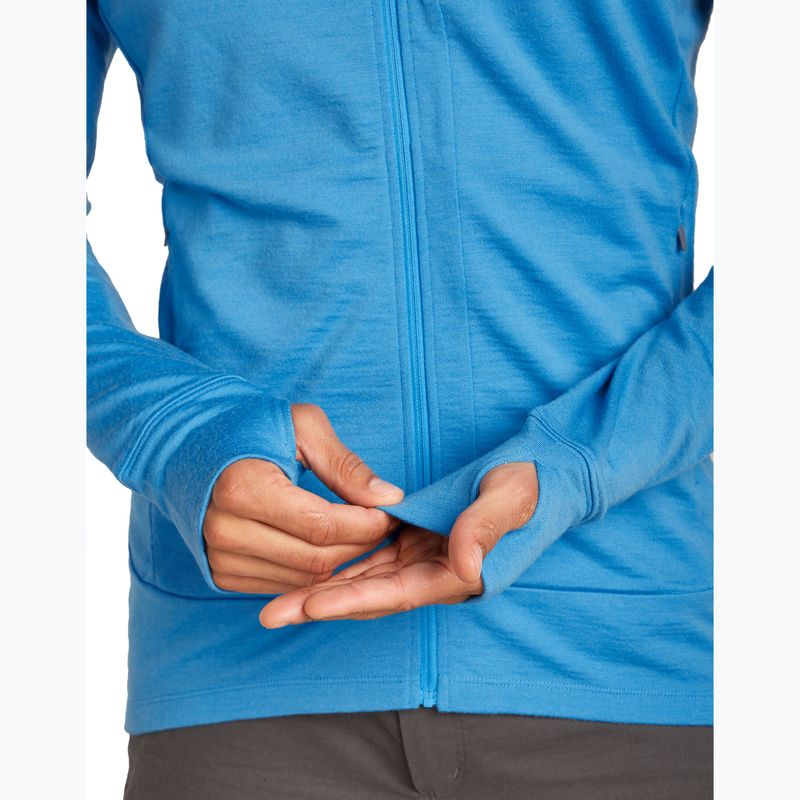 Felpa con cappuccio Icebreaker Merino 260 Quantum IV Zip Uomo arctic 8