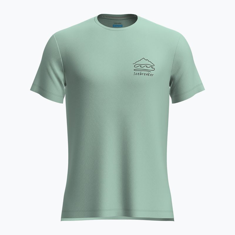 Icebreaker maglia da trekking da uomo Icebreaker Merino 125 Cool-Lite Sphere Tee Esplora altro menta