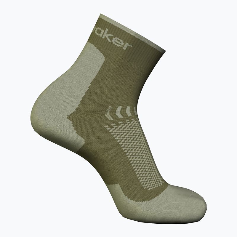 Calze da trekking Icebreaker Merino Hike+ Light Mini loden/lichen per uomo 2