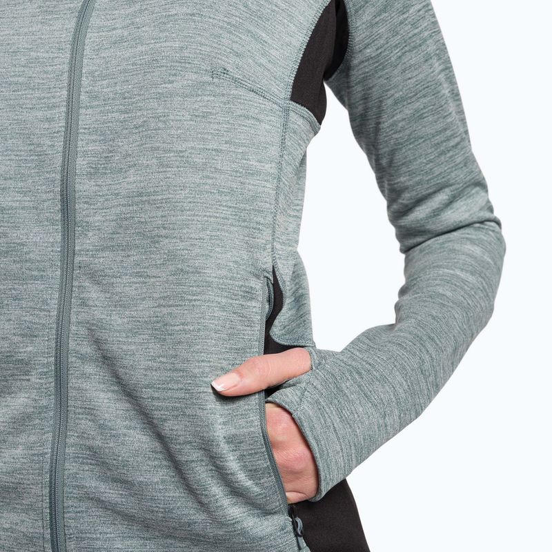 Giacca da trekking da donna The North Face AO Midlayer FZ grigio 8