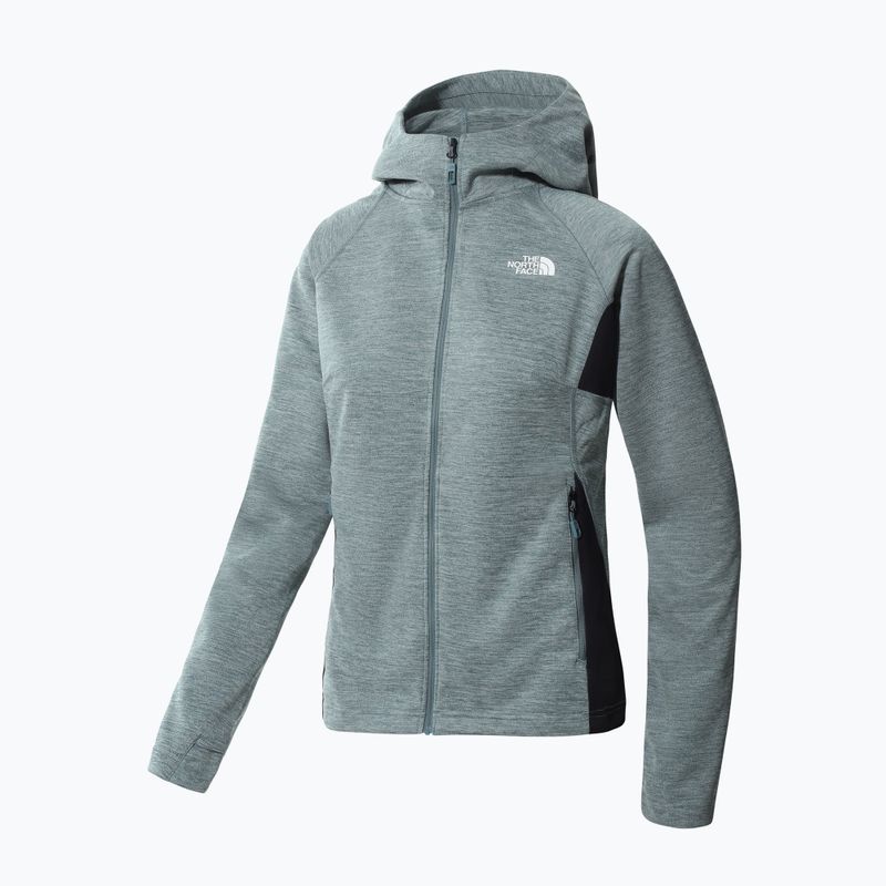 Giacca da trekking da donna The North Face AO Midlayer FZ grigio 9
