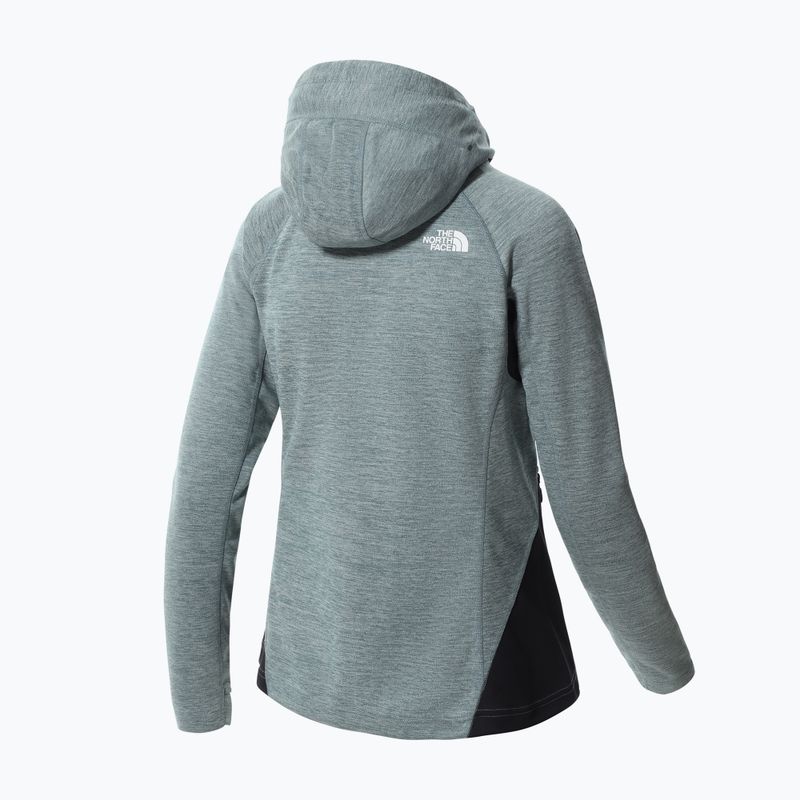 Giacca da trekking da donna The North Face AO Midlayer FZ grigio 10